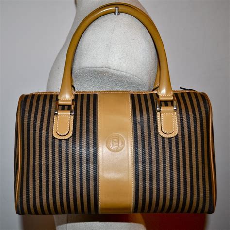 vintage striped fendi bag.